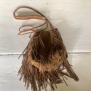 Suede fringe bag urban outfitters